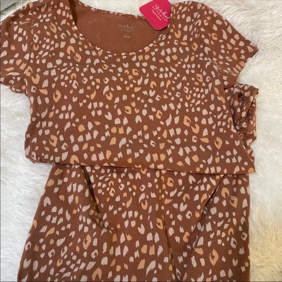 Isabel Maternity by Ingrid & Isabel Dresses & Skirts - [INGRID & ISABEL] MATERNITY LEOPARD DRESS